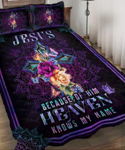 Jesus Christ Family Quilt Bedding Set