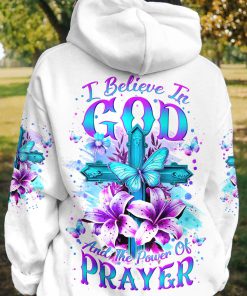 I Believe in GOD Premium Microfleece Hoodie/Zip Hoodie - For Men and Women