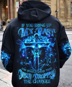 Stand For The Flag Kneel For The Cross  Premium Microfleece Hoodie/Zip Hoodie - For Men and Women