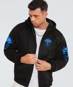 Jesus Dropped The Charges Lion Premium Microfleece Hoodie/Zip Hoodie - For Men and Women