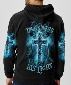 Even In The Darkness God  Premium Microfleece Hoodie/Zip Hoodie - For Men and Women