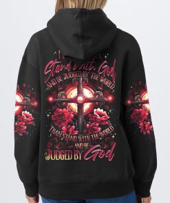 I Would Rather Stand With God  Premium Microfleece Hoodie/Zip Hoodie - For Men and Women