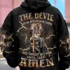 Lord Stood With Me Premium Microfleece Hoodie/Zip Hoodie - For Men and Women