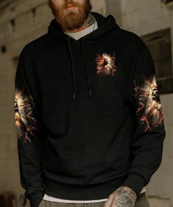 Tell The Storm How Big Your God Is Premium Microfleece Hoodie/Zip Hoodie - For Men and Women