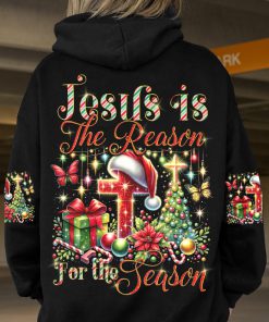 Jesus The Reason Christmas Premium Microfleece Hoodie/Zip Hoodie - For Men and Women