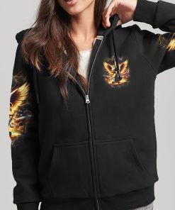 She Who Kneels Before God Premium Microfleece Hoodie/Zip Hoodie - For Men and Women