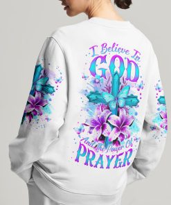 I Believe in GOD Premium Microfleece Sweatshirt - For Men and Women