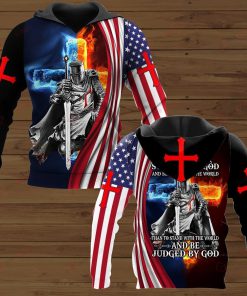 I Would Rather Stand With God And Be Judged By The World Than To Stand With The World And Be Judged By God Microflecee Hoodie/Zip Hoodie - For Men and Women