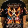 Jesus Dropped The Charges Lion Men's All Over Print Shirt