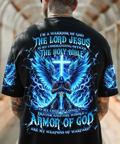 I'm A Warrior Of God Men's All Over Print Shirt
