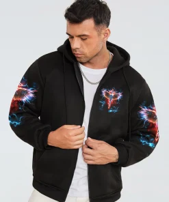 No Matter The Storm Men's All Over Print Hoodie/Zip Hoodie