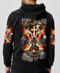 I Would Rather Stand With God Warrior Men's Hoodie/Zip Hoodie