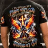 I Would Rather Stand With God Women's All Over Print Shirt