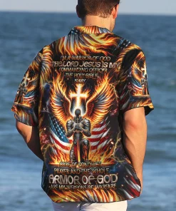I'm A Warrior Of God Hawaiian Shirt I'm A Warrior Of God Hawaiian Shirt