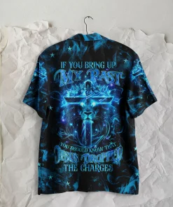 Jesus Dropped The Charges Lion Hawaiian Shirt Jesus Dropped The Charges Lion Hawaiian Shirt