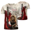 I Will Fear No Evil Warrior Men's All Over Print Shirt