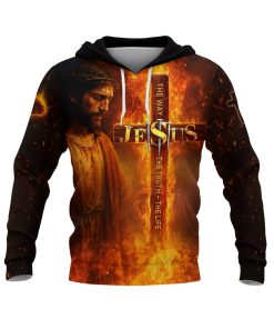 The Way The Truth The Life The Consuming Fire Of God Hoodie The Way The Truth The Life The Consuming Fire Of God Hoodie