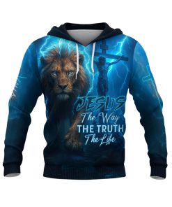 The Way The Truth The Life Christian Warrior Faith Hoodie The Way The Truth The Life Christian Warrior Faith Hoodie