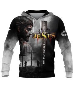 The Way Was Paved With Blood Jesus Christ Sacrifice Hoodie The Way Was Paved With Blood Jesus Christ Sacrifice Hoodie