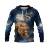 Faith Over Fear The Cross In The Storm Christian Hoodie