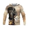 Faith Over Fear Lion Jesus Cross Galaxy Hoodie