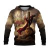 Philippians 4:13 Lion and Lamb I Can Do All Things Through Christ Hoodie
