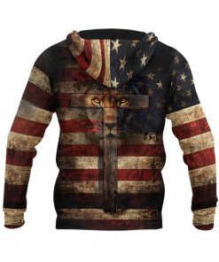 Faith Over Fear Unleash The Lion Within Christian Hoodie