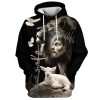 A Child Of God A Man Of Faith A Warrior Of Christ 3D Hoodies For Women Men, God 3D Printed Hoodie, Christian Apparel Hoodies