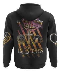 A Lot Can Happen In 3 Days All Over Print 3D Hoodie, Christian Hoodie, Christian Sweatshirt, Bible Verse Shirt
