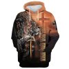 After God Made Me He Said Tada Hoodies Men & Women, God 3D Printed Hoodie, Christian Apparel Hoodies