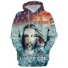 Angel Wing And Cross 3D Hoodie I Can Do All Things Through Christ Hoodies Men & Women, God 3D Printed Hoodie, Christian Apparel Hoodies