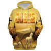 Angel Wing And Cross 3D Hoodie I Can Do All Things Through Christ Hoodies Men & Women, God 3D Printed Hoodie, Christian Apparel Hoodies