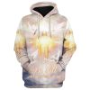 Baby Jesus In A Manger Hoodies, Jesus Coming Back As A King Hoodie For Men & Women, God 3D Printed Hoodie, Christian Apparel Hoodies