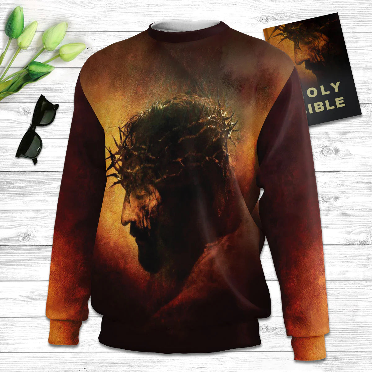 Be Still And Know That I Am God Ugly Christmas Sweater - Christian Unisex Sweater - Religious Christmas Gift