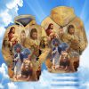 Being A Dad Is An Honor Bein A Papa Is Priceless God 3D Hoodie For Man And Women, Jesus Printed 3D Hoodie