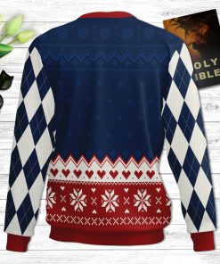 Because He Lives Can Face Tomorrow Ugly Christmas Sweater - Christian Unisex Sweater - Religious Christmas Gift