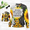 She Who Kneels Before God Can Stand Before Anyone Ugly Christmas Sweater - Christian Unisex Sweater - Religious Christmas Gift