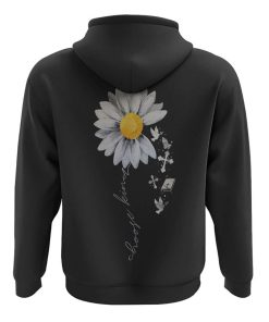 Choose Kind Daisy All Over Print 3D Hoodie, Christian Hoodie, Christian Sweatshirt, Bible Verse Shirt