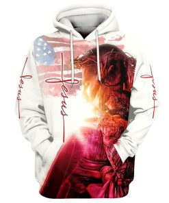 Christian Jesus 3D Hoodies Jesus Hoodie Men & Women, God 3D Printed Hoodie, Christian Apparel Hoodies