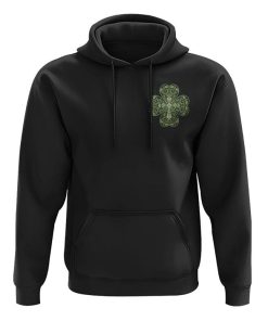 Clover Mandala Cross All Over Print 3D Hoodie, Christian Hoodie, Christian Sweatshirt, Bible Verse Shirt