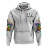 Cross Daisy Choose Kind Flag All Over Print 3D Hoodie, Christian Hoodie, Christian Sweatshirt, Bible Verse Shirt
