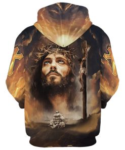 Crucifixion Of Jesus Hoodies Jesus Hoodie Men & Women, God 3D Printed Hoodie, Christian Apparel Hoodies
