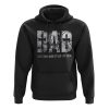 Dad Jesus Black And White All Over Print 3D Hoodie, Christian Hoodie, Christian Sweatshirt, Bible Verse Shirt