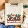 Those Who Walk With God Always Reach Their Destination Ugly Christmas Sweater - Christian Unisex Sweater - Religious Christmas Gift