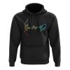 Faith Colorful Wings Cross Smoke All Over Print 3D Hoodie, Christian Hoodie, Christian Sweatshirt, Bible Verse Shirt