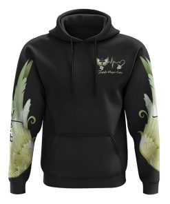 Faith Cross Lily All Over Print 3D Hoodie, Christian Hoodie, Christian Sweatshirt, Bible Verse Shirt