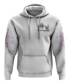 Faith Cross Sunflower Flag Color All Over Print 3D Hoodie, Christian Hoodie, Christian Sweatshirt, Bible Verse Shirt