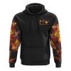 Faith Fire Rose Cross Light Smoke All Over Print 3D Hoodie, Christian Hoodie, Christian Sweatshirt, Bible Verse Shirt