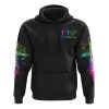 Faith Flowers Cross Butterfly Smoke All Over Print 3D Hoodie, Christian Hoodie, Christian Sweatshirt, Bible Verse Shirt