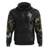 Faith Gold Rose Dove Wings All Over Print 3D Hoodie, Christian Hoodie, Christian Sweatshirt, Bible Verse Shirt